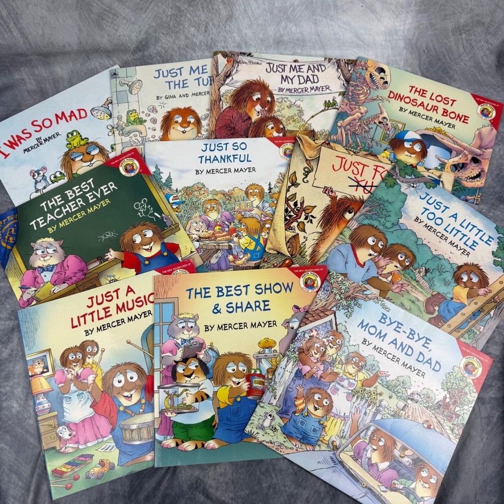 Little Critter Book Lot Mercer Mayer Childrens Story Books 11 Pack Vintage Set